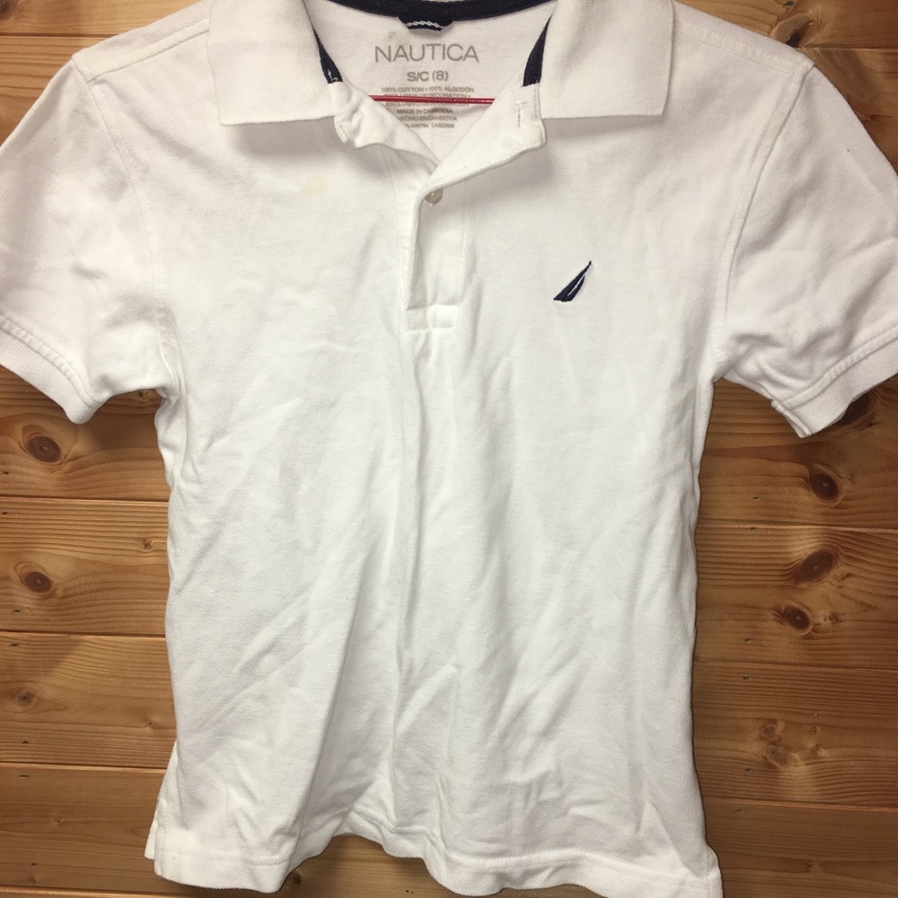 Nautica boys collared polo shirt